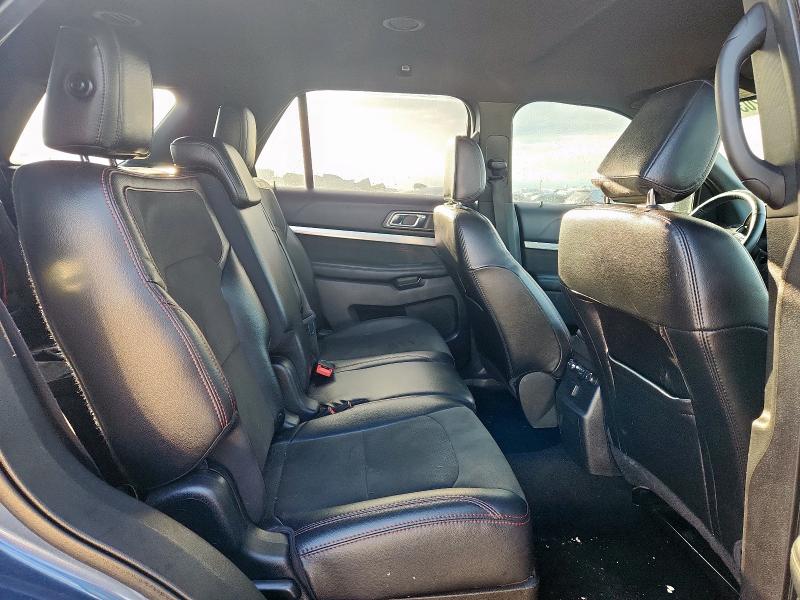 1FM5K7D85KGA08030 - 2019 FORD EXPLORER XLT Bleu photo 11