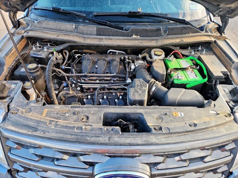 1FM5K7D85KGA08030 - 2019 FORD EXPLORER XLT Bleu photo 12