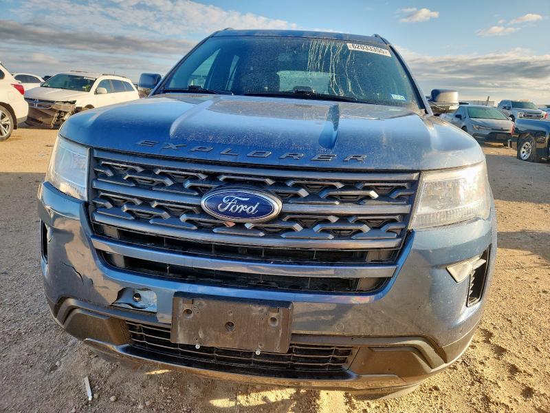 1FM5K7D85KGA08030 - 2019 FORD EXPLORER XLT Bleu photo 5