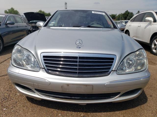WDBNG83J55A442745 - 2005 MERCEDES-BENZ S 430 4MATIC SILVER photo 5