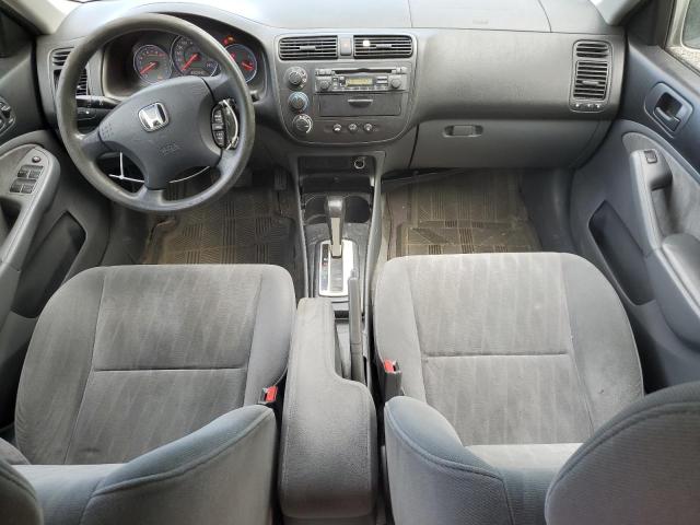 2HGES16674H926822 - 2004 HONDA CIVIC LX SILVER photo 8