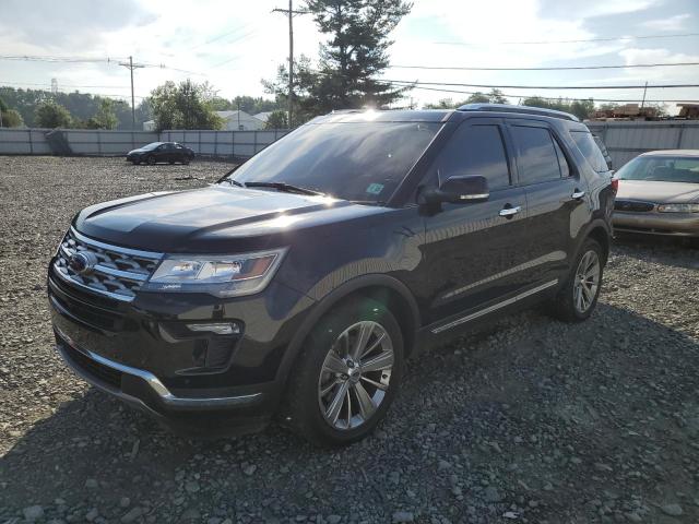 1FM5K8F88JGA16981 - 2018 FORD EXPLORER LIMITED BLACK photo 1