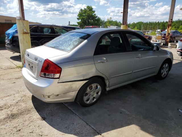 KNAFE221795619172 - 2009 KIA SPECTRA EX SILVER photo 3