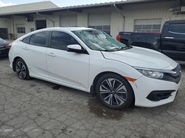 JHMFC1F70JX013625 - 2018 HONDA CIVIC EXL თეთრი ფოტო 4