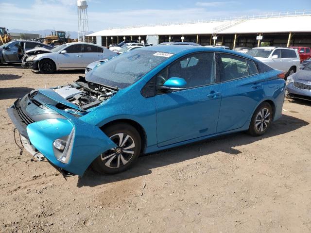 JTDKARFP8H3042974 - 2017 TOYOTA PRIUS PRIM 青色 照片 1