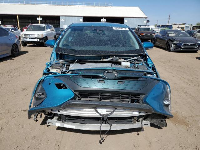 JTDKARFP8H3042974 - 2017 TOYOTA PRIUS PRIM 青色 照片 5