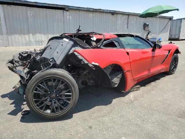 1G1YB2D71H5122938 - 2017 CHEVROLET CORVETTE STINGRAY 1LT RED photo 3