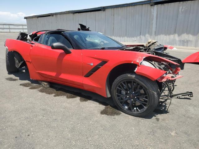 1G1YB2D71H5122938 - 2017 CHEVROLET CORVETTE STINGRAY 1LT RED photo 4