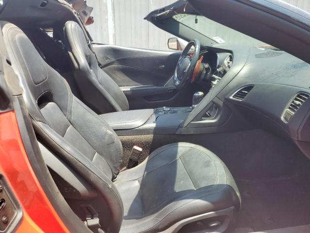 1G1YB2D71H5122938 - 2017 CHEVROLET CORVETTE STINGRAY 1LT RED photo 7
