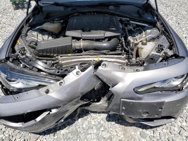 ZARFAEDN2H7555776 - 2017 ALFA ROMEO GIULIA Q4 灰色 照片 11
