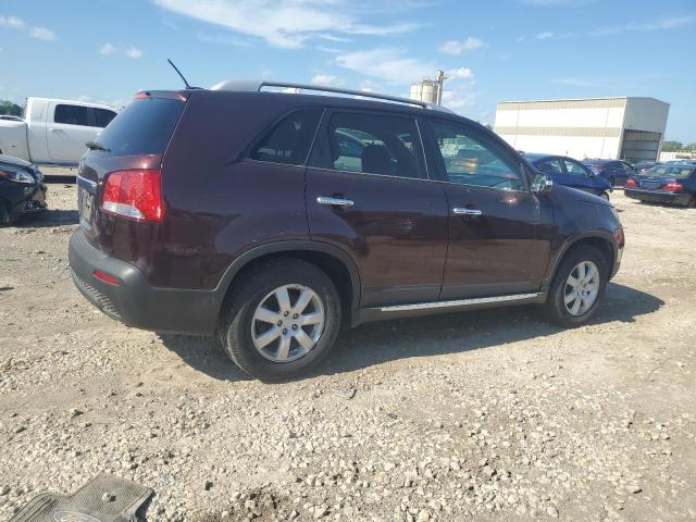 5XYKT4A67DG325450 - 2013 KIA SORENTO LX BROWN photo 3