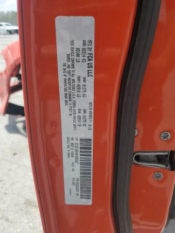 2C3CDXBG4KH699267 - 2019 DODGE CHARGER SXT ORANGE photo 12