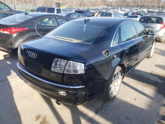 WAUML44E25N001213 - 2005 AUDI A8 L QUATTRO BLACK photo 4