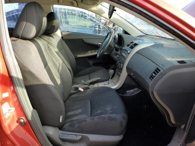 1NXBU4EEXAZ266107 - 2010 TOYOTA COROLLA BASE RED photo 5