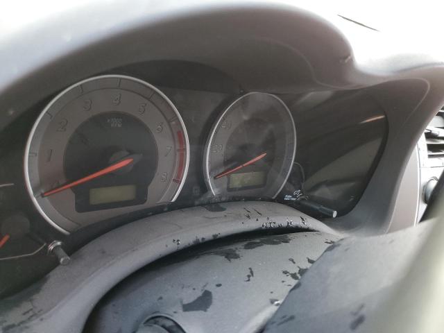 1NXBU4EEXAZ266107 - 2010 TOYOTA COROLLA BASE RED photo 8