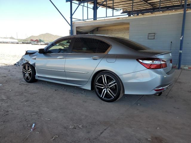 1HGCR2F59GA104347 - 2016 HONDA ACCORD SPORT GRAY photo 2