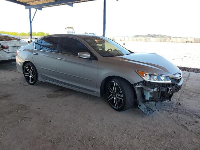 1HGCR2F59GA104347 - 2016 HONDA ACCORD SPORT GRAY photo 4