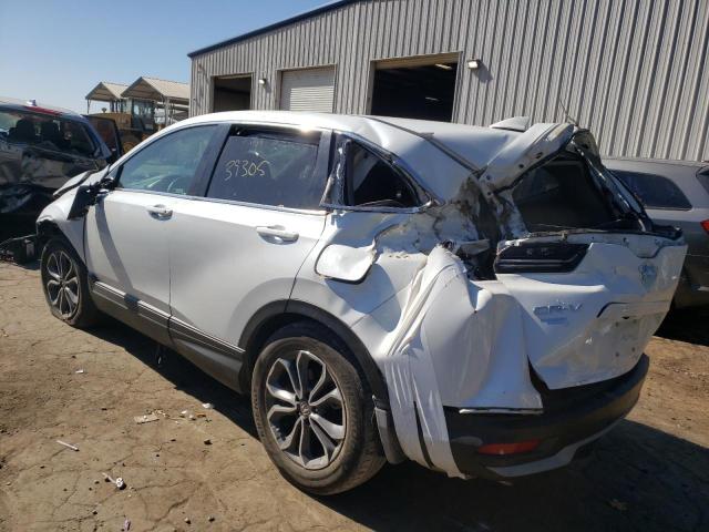 7FARW1H50ME012222 - 2021 HONDA CR-V EX WHITE photo 3