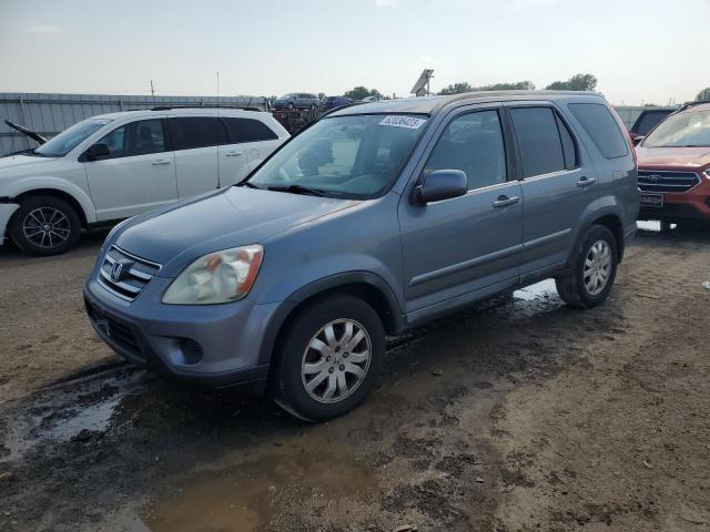 SHSRD789X6U421797 - 2006 HONDA CR-V SE SILVER photo 1