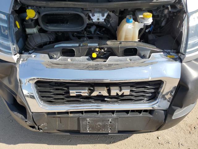 3C6URVJG2KE545392 - 2019 RAM PROMASTER 3500 HIGH ვერცხლისფერი ფოტო 12