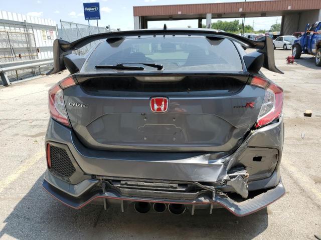 SHHFK8G70KU200949 - 2019 HONDA CIVIC TYPE-R TOURING GRAY photo 6