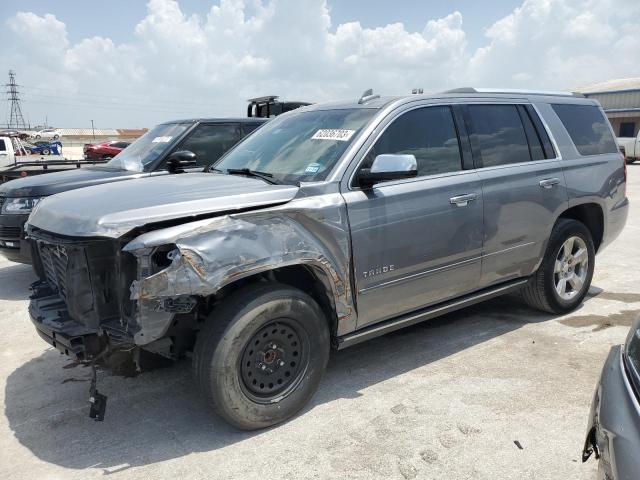 1GNSCCKC8JR258957 - 2018 CHEVROLET TAHOE C1500 PREMIER GRAY photo 1