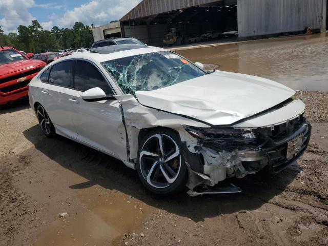 1HGCV2F31LA015280 - 2020 HONDA ACCORD SPORT Weiß Foto 4