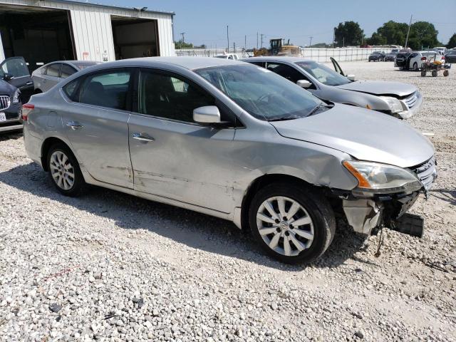 1N4AB7AP9EN853029 - 2014 NISSAN SENTRA S SILVER photo 4