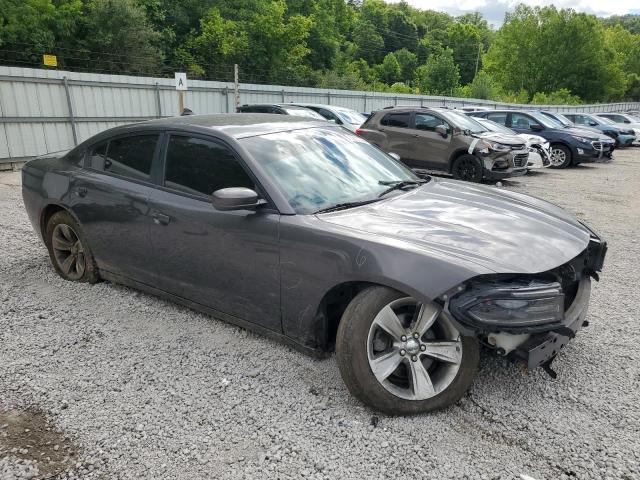 2C3CDXHG8FH856389 - 2015 DODGE CHARGER SXT GRAY photo 4