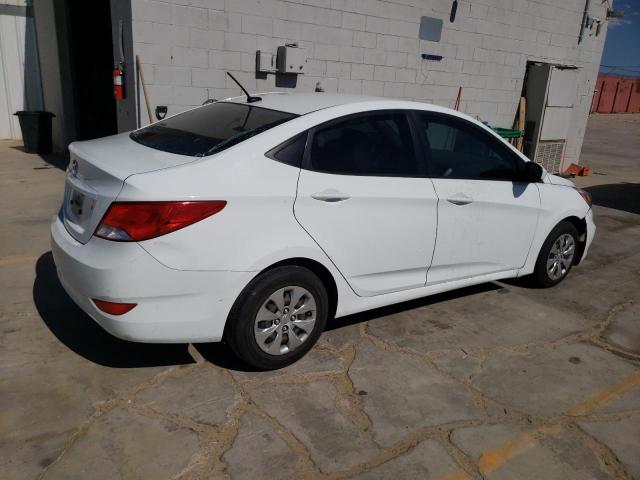 KMHCT4AE2GU998317 - 2016 HYUNDAI ACCENT SE WHITE photo 3