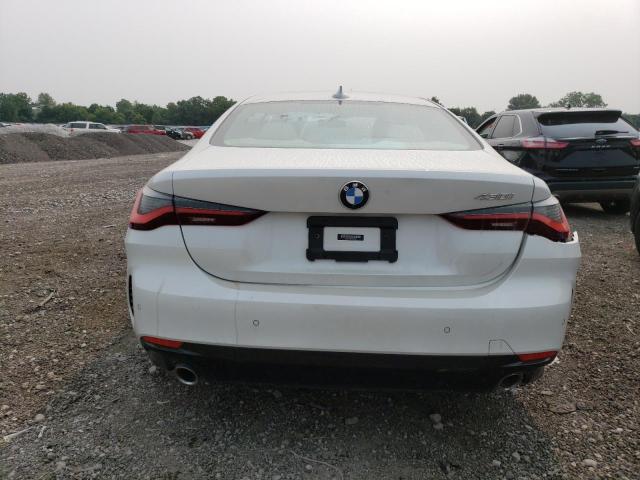 WBA53AP03MCG30477 - 2021 BMW 430I WHITE photo 6