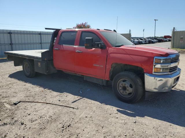 1GB4CYC86GF235507 - 2016 CHEVROLET SILVERADO C3500 RED photo 4