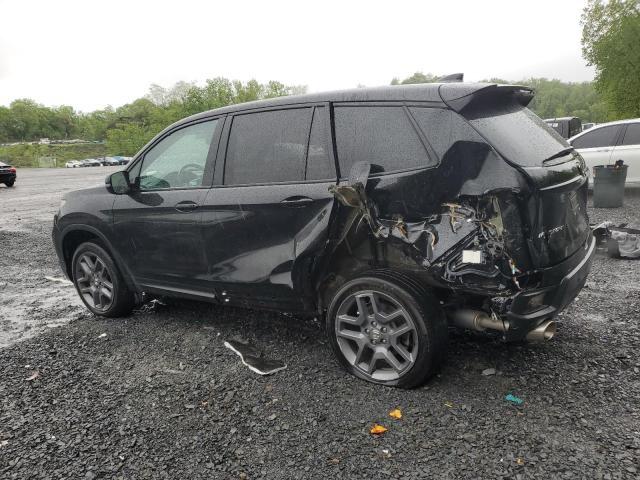 5FNYF8H55PB022183 - 2023 HONDA PASSPORT EXL შავი ფოტო 2