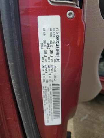 2C4RC1BG0CR187281 - 2012 CHRYSLER TOWN & COU TOURING Bordo foto 13