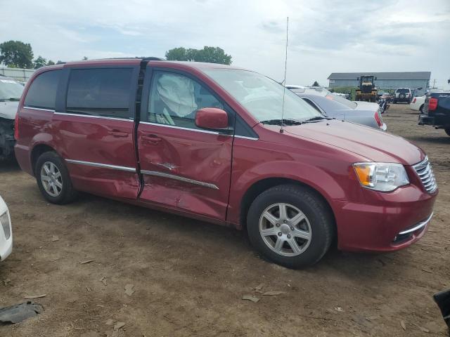 2C4RC1BG0CR187281 - 2012 CHRYSLER TOWN & COU TOURING Bordo foto 4