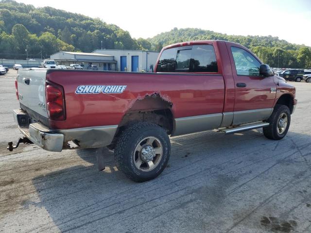 3D7KS26D88G101504 - 2008 DODGE RAM 2500 ST RED photo 3