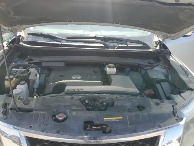 5N1AR2MN6FC644973 - 2015 NISSAN PATHFINDER S 银色 照片 12