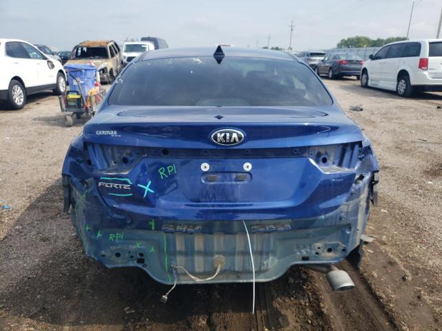 3KPF24AD0ME377292 - 2021 KIA FORTE FE BLUE photo 6