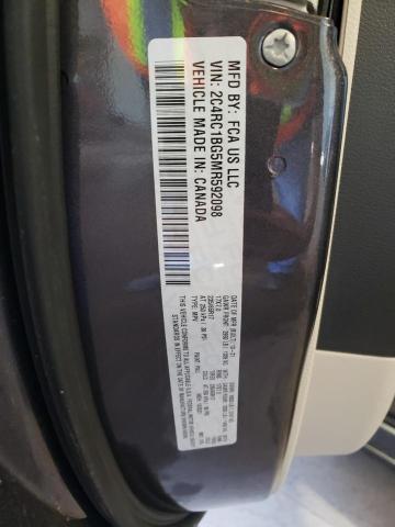 2C4RC1BG5MR592098 - 2021 CHRYSLER PACIFICA TOURING L ნაცრისფერი ფოტო 14