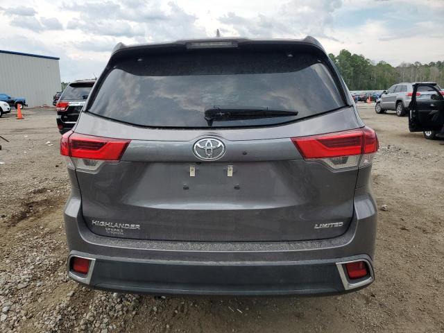 5TDYZRFH5KS329996 - 2019 TOYOTA HIGHLANDER LIMITED SILVER photo 6