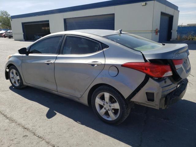 KMHDH4AE1CU312798 - 2012 HYUNDAI ELANTRA GLS SILVER photo 2