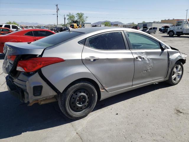 KMHDH4AE1CU312798 - 2012 HYUNDAI ELANTRA GLS SILVER photo 3