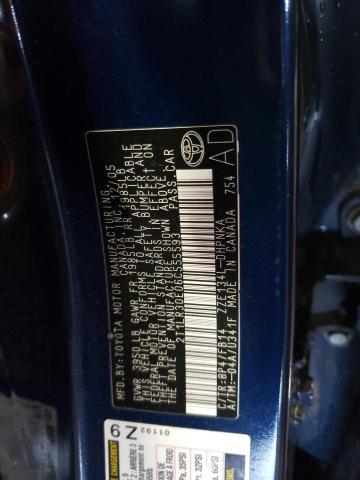 2T1LR30E06C555593 - 2006 TOYOTA COROLLA MA BASE BLUE photo 12