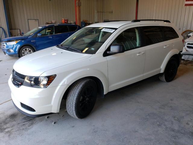 3C4PDCAB3LT272215 - 2020 DODGE JOURNEY SE WHITE photo 1