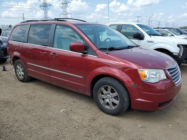 2A4RR8D13AR448488 - 2010 CHRYSLER TOWN & COU TOURING PLUS RED photo 4