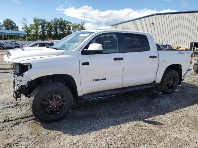 5TFDY5F13KX787267 - 2019 TOYOTA TUNDRA CREWMAX SR5 WHITE photo 1