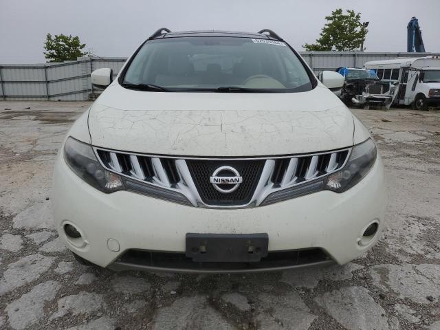 JN8AZ18U29W020966 - 2009 NISSAN MURANO S WHITE photo 5