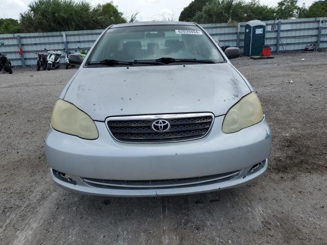 2T1BR32E35C414301 - 2005 TOYOTA COROLLA CE SILVER photo 5