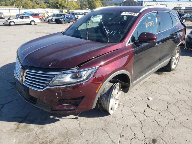 5LMCJ1C93GUJ11888 - 2016 LINCOLN MKC PREMIERE BURGUNDY photo 2