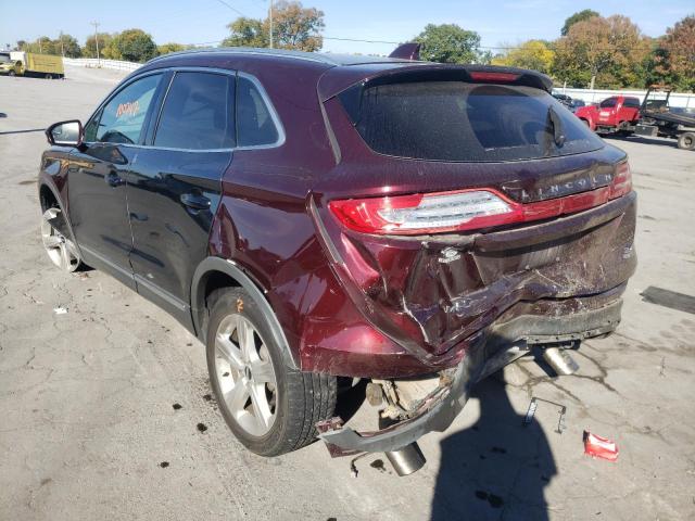 5LMCJ1C93GUJ11888 - 2016 LINCOLN MKC PREMIERE BURGUNDY photo 3